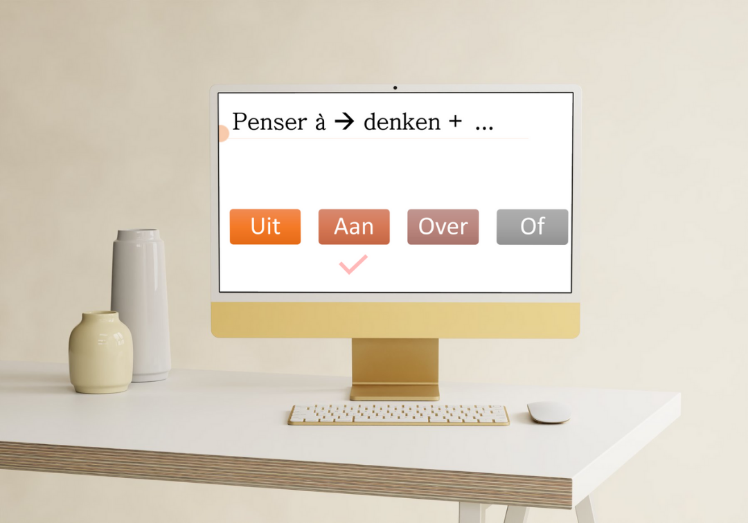 Verbes avec prépositions en néerlandais